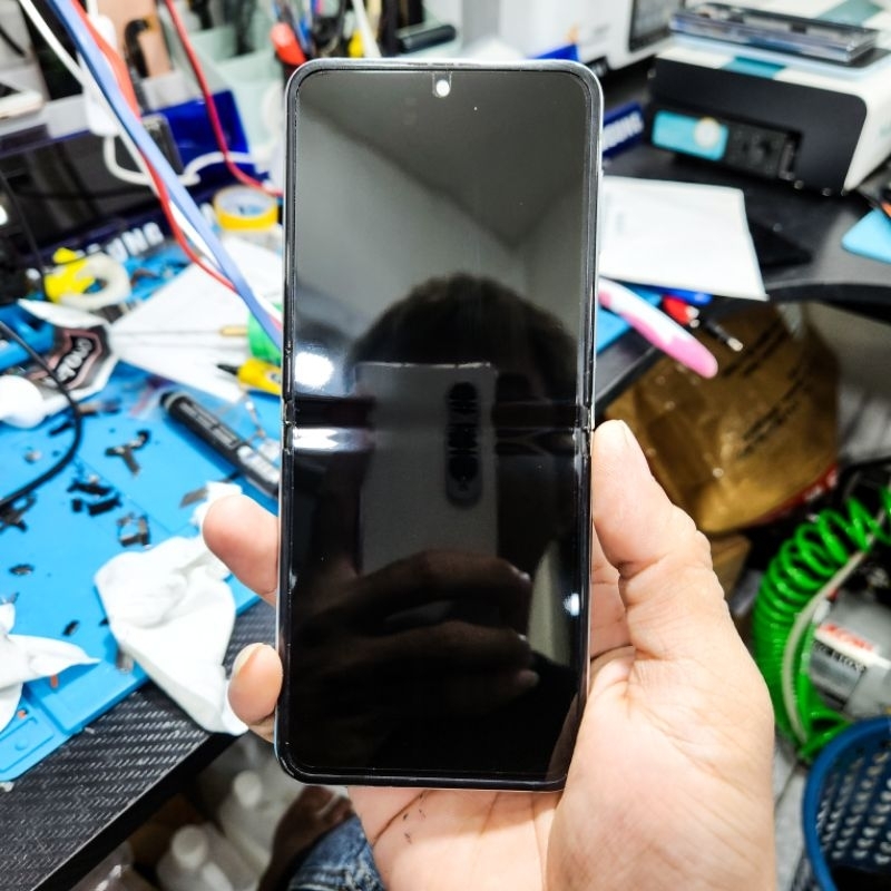 layar lcd samsung z flip 5 100% original produk