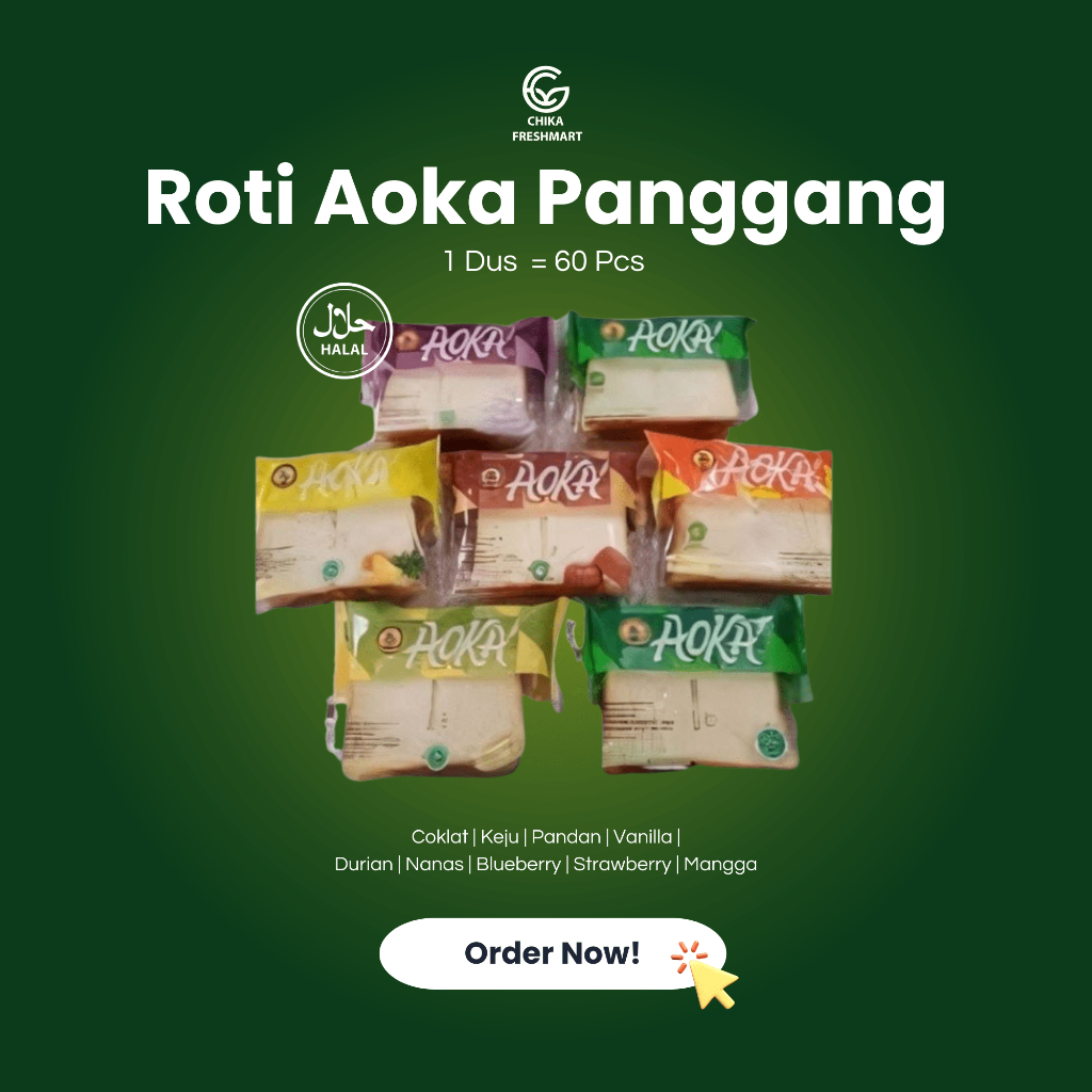 

Aoka Panggang All Varian Rasa Isi 60pcs Murahhh