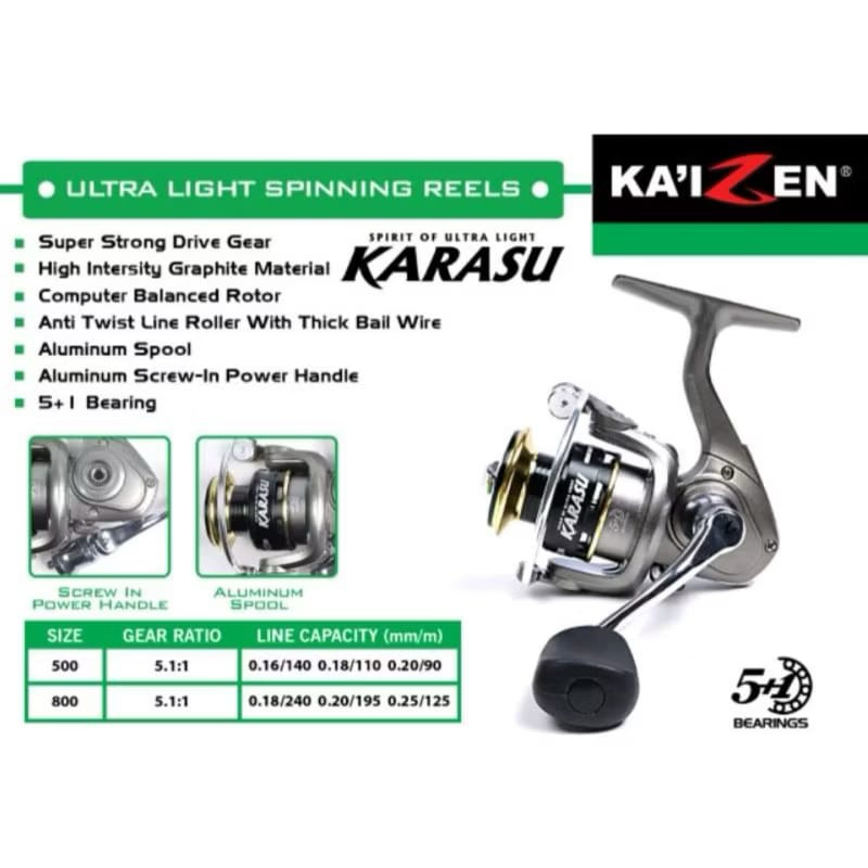 REEL KAIZEN KARASU 800