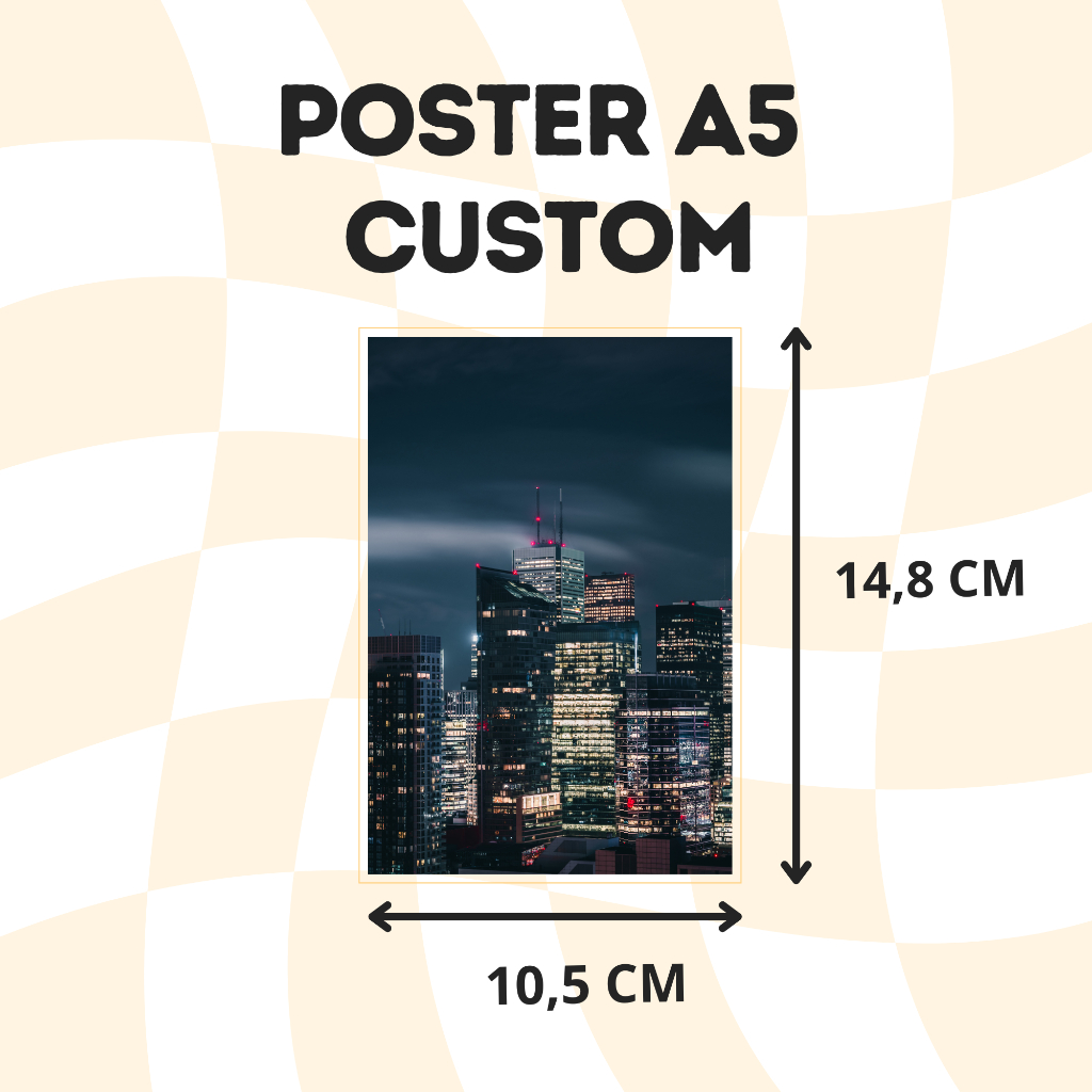 

Poster A5 Custom- poster pemandangan-poster KPOP - poster anime