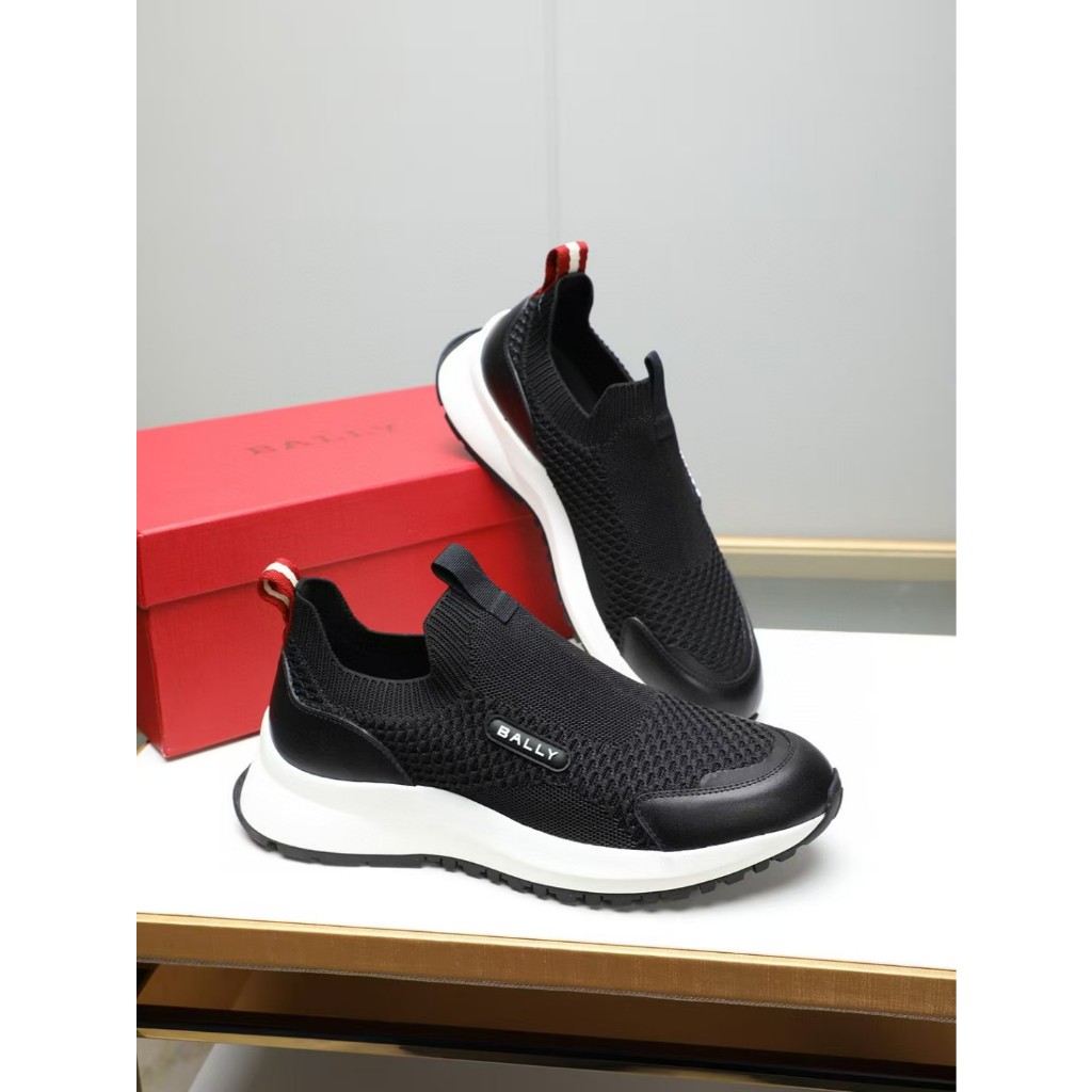 Bally new men's patchwork casual sports shoes