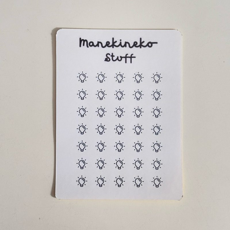 

Stiker ide / idea sticker / mini stickers journaling