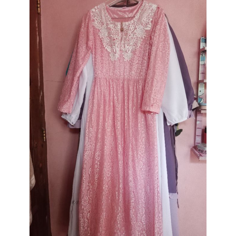preloved gamis pesta