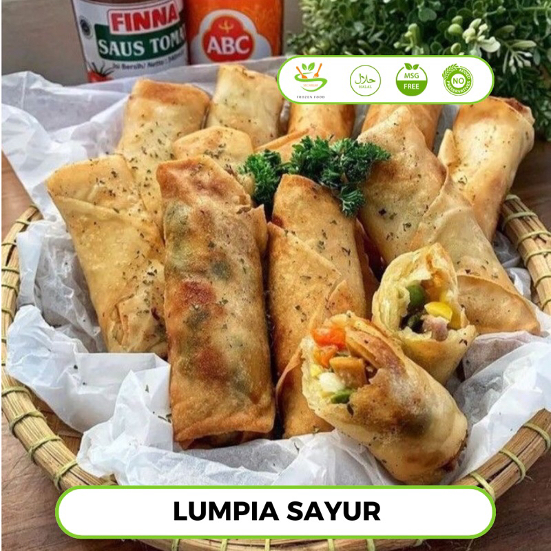 

Lumpia sayur 20pcs no msg, no pengawet - Supplier HOREKA