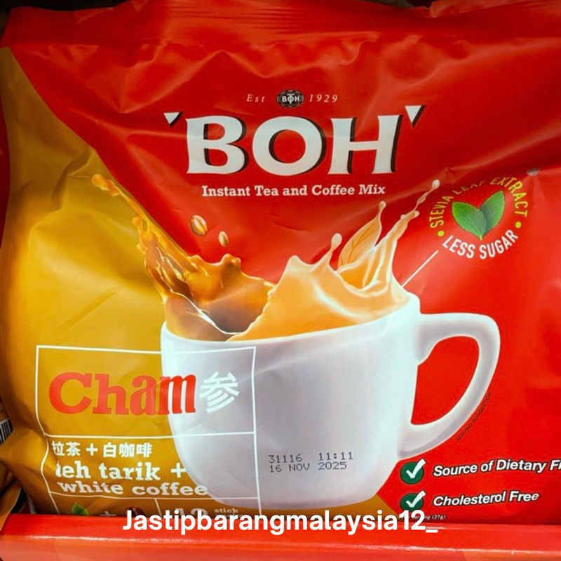 

BOH Teh tarik + White Cofee
