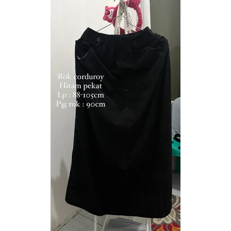 Rok corduroy