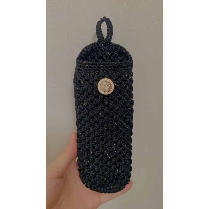 

POUCH / CASE PENSIL HITAM GLITTER
