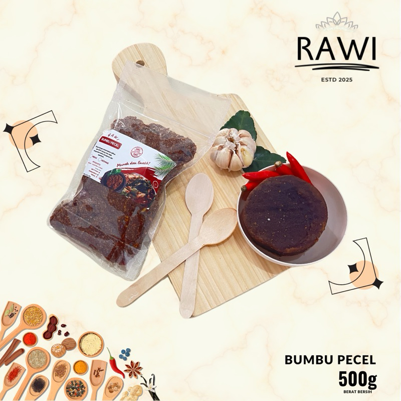 

BUMBU PECEL RAWI 500gr