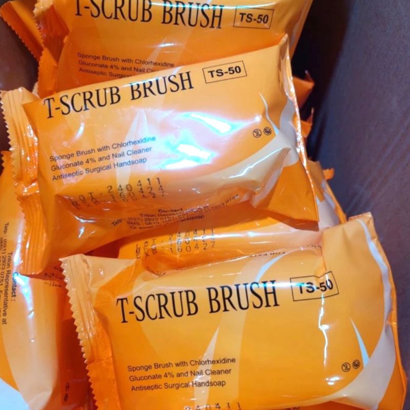 Sikat Operasi Antiseptik Surgical Hand Soap T Scrub Brush