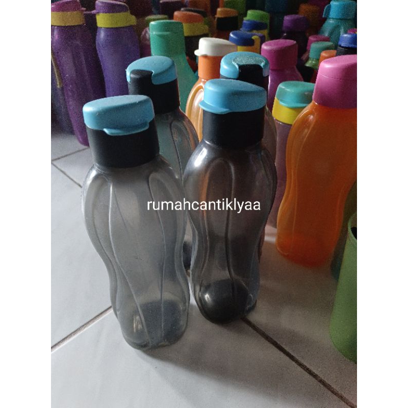 botol hitam eco men preloved tupperware