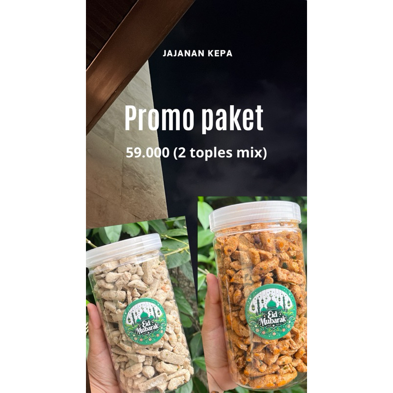 

PAKET BASRENG 2 Toples Mix