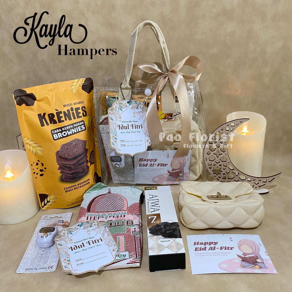 

KAYLA HAMPERS [RAMADAN] PAO FLORIST / Hampers Idul Adha / eid mubarak hampers / Parcel Ramadan / Parcel Idul Fitri