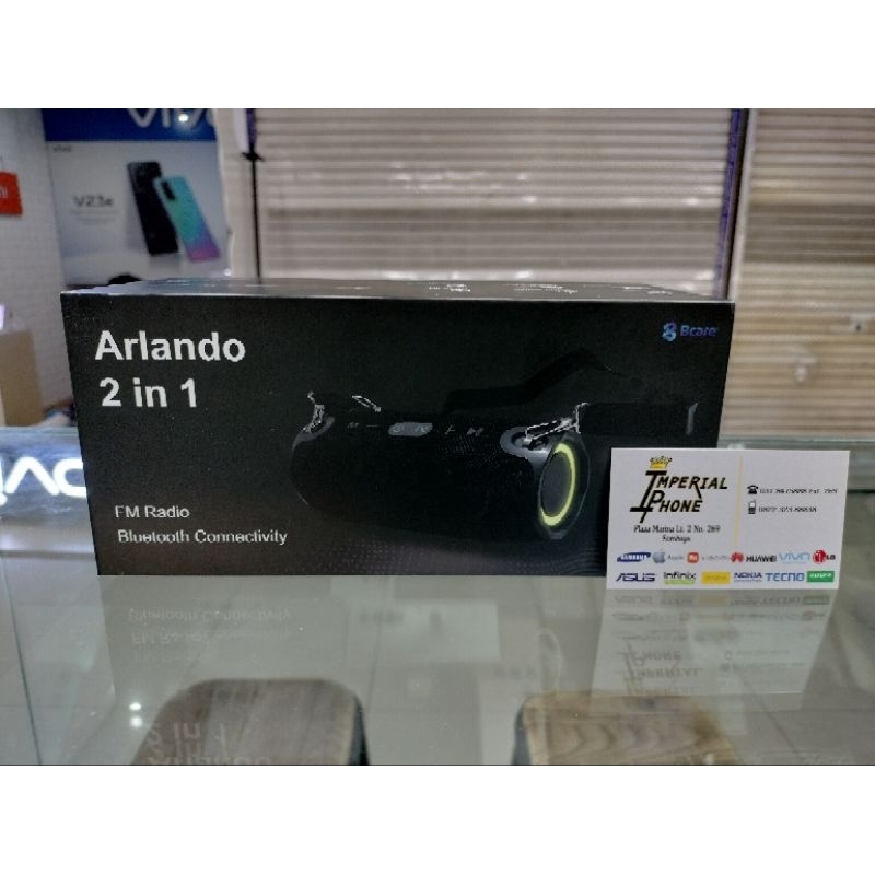 speaker bluetooth bcare arlando 2 in 1 resmi