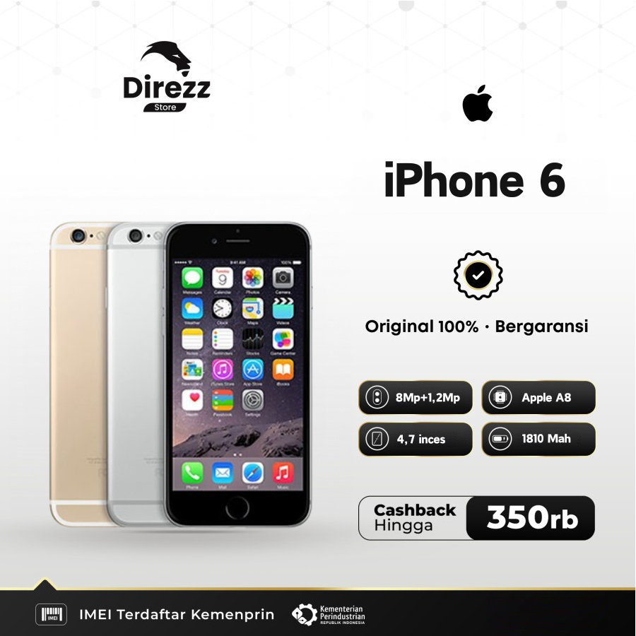 IPhone 6 16GB 32GB 64GB 128GB SECOND