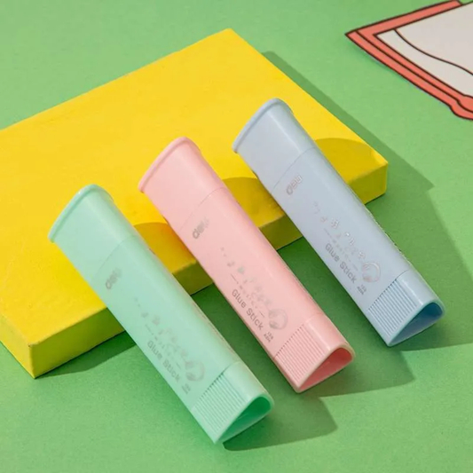 

LEM STICK KERTAS 13 GRAM LEM STIK DELI CA-214 WARNA PASTEL LUCU GLUE STICK