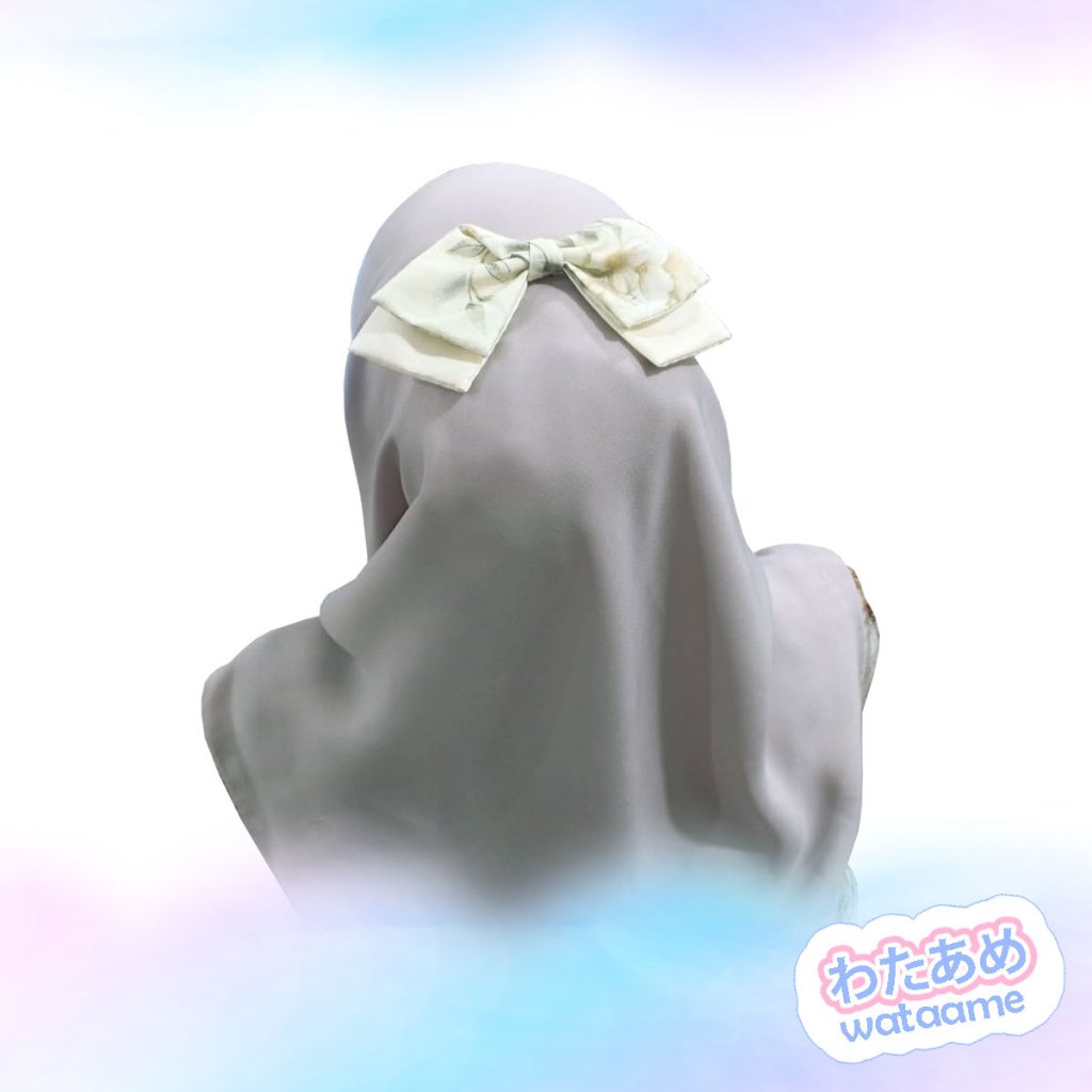 Bros Hijab Pita Tumpuk Handmade Katun Jepang Premium