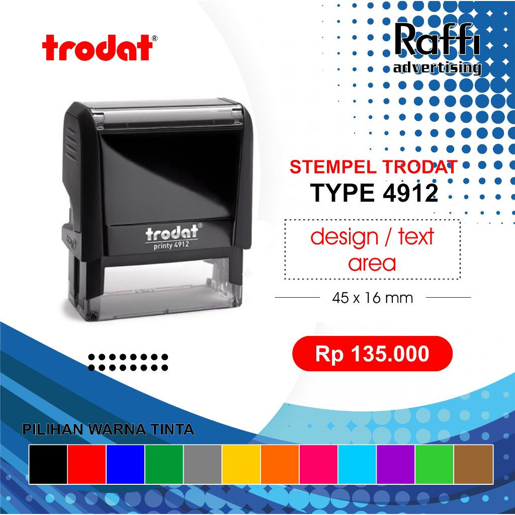 

Stempel Trodat Custom Type 4912 | Stempel Berkualitas