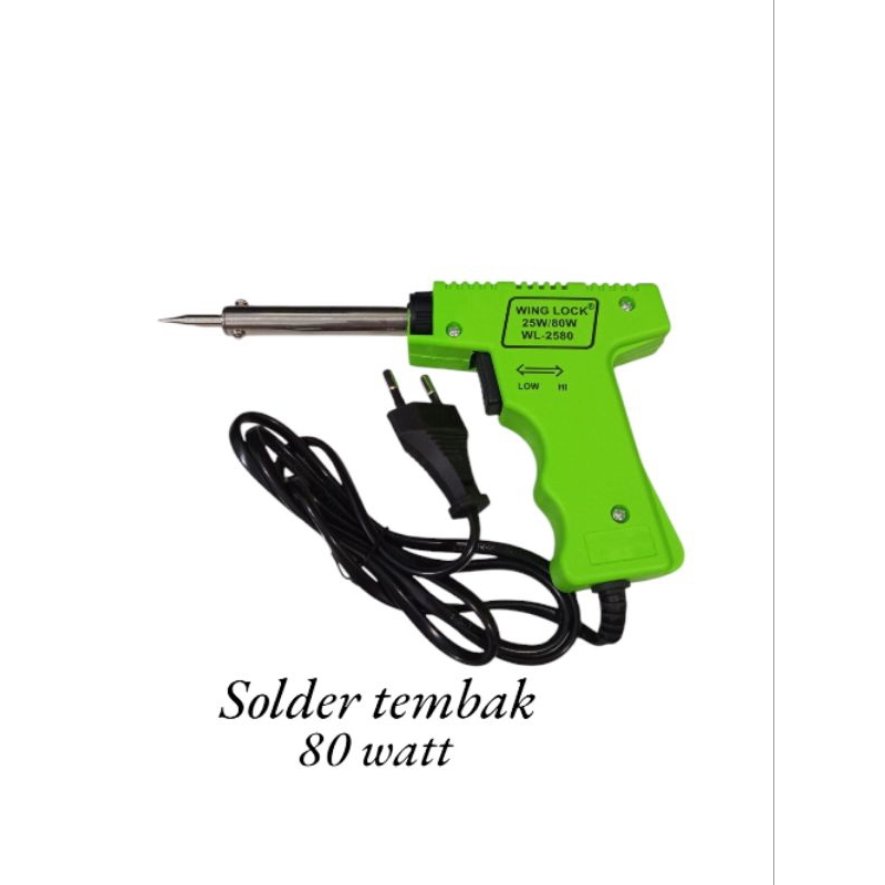 Solder Tembak 80 Watt/Solder Gun 80watt Wing Lock