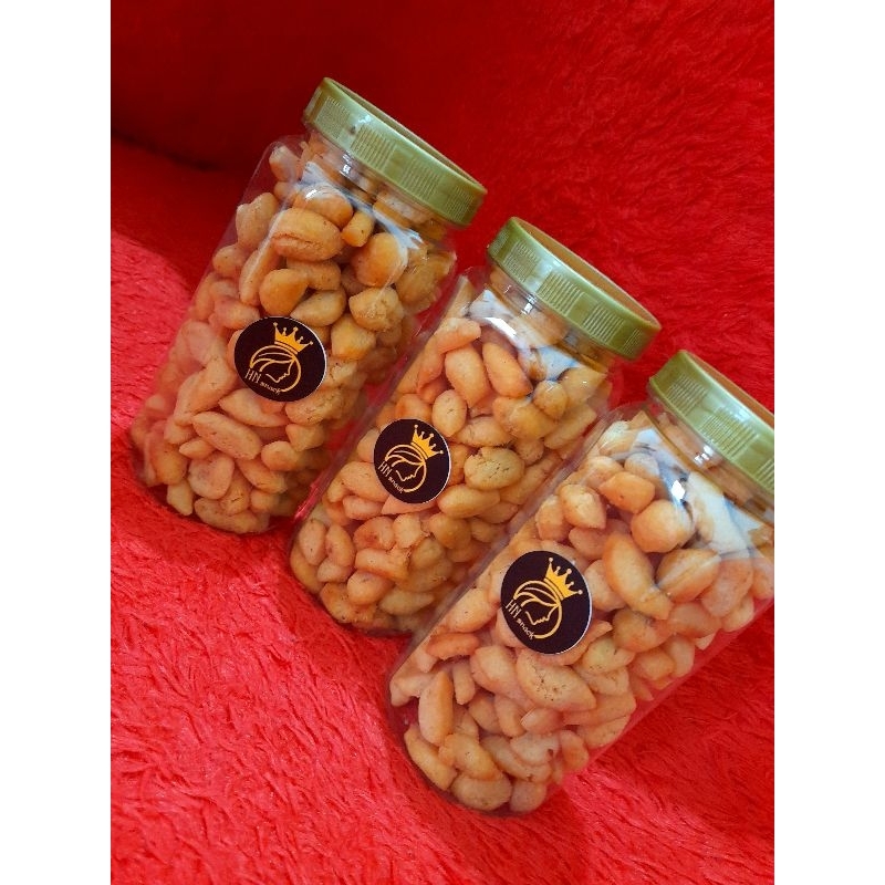 

kue ketapang renyah ,toples ukuran 600ml