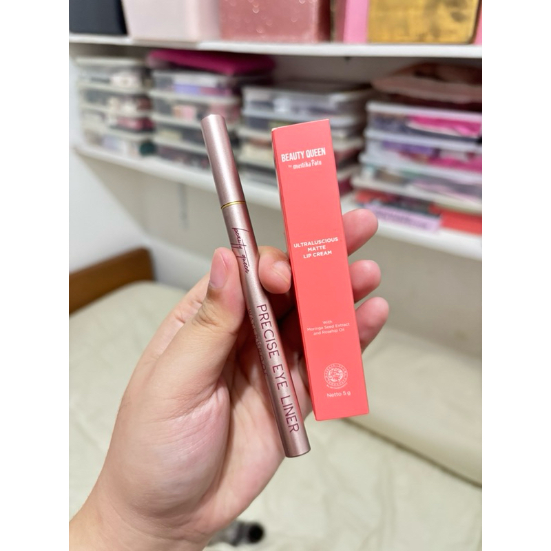 MUSTIKA RATU BEAUTY QUEEN EYELINER MATTE LIP CREAM