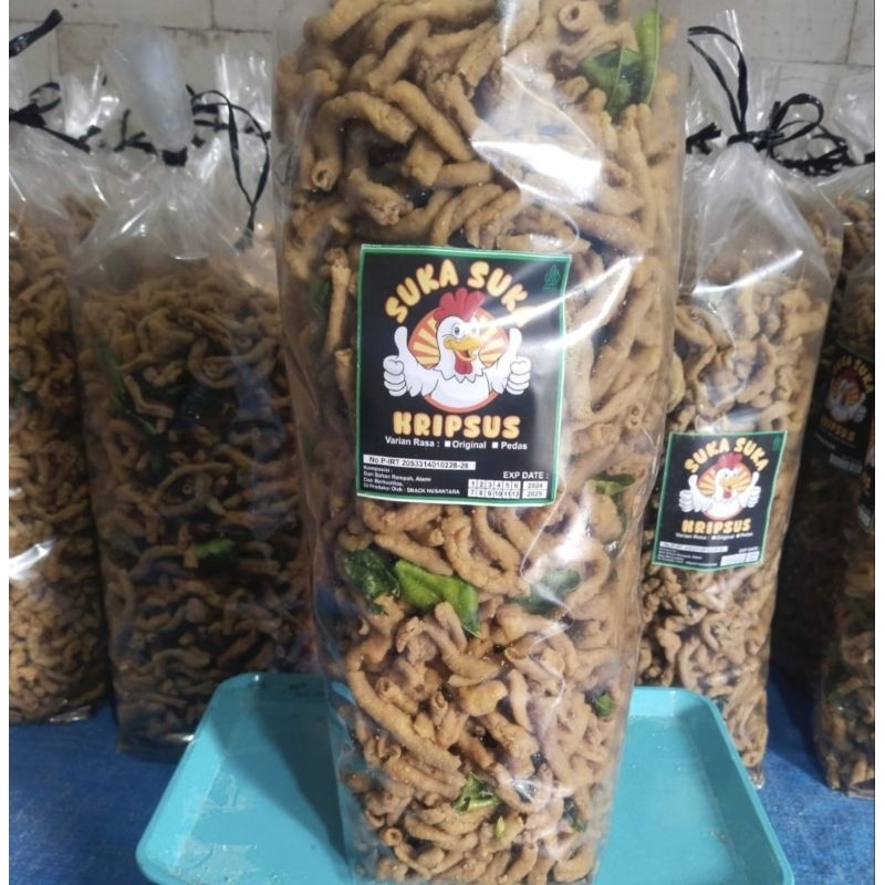 

KRIPIK USUS AYAM CRISPIY DAUN. JERUK 2KG