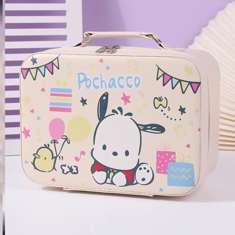 TAS KOPER MAKE UP KACA SANRIO POCHACCO