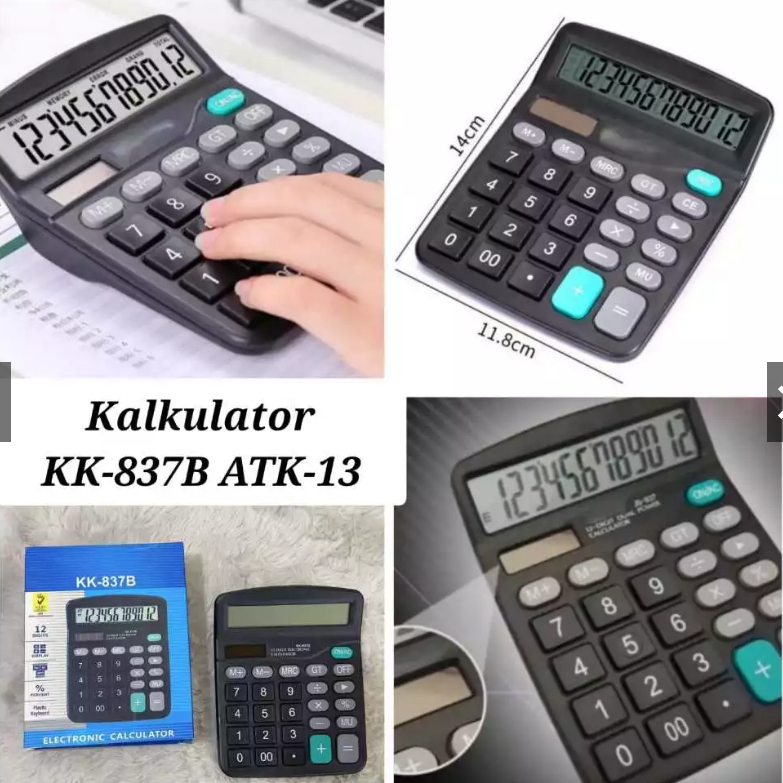 

Promo Murah/kalkulator Elektronik/kalkulator akuntansi 12 digit/ kalkulator menghitung