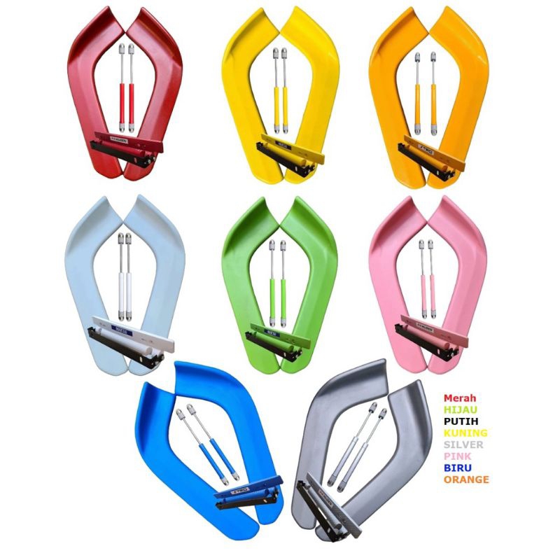 WINGLET PELINGDUNG BAMPER BUS TRUK DAN MOBIL (BISA COD)