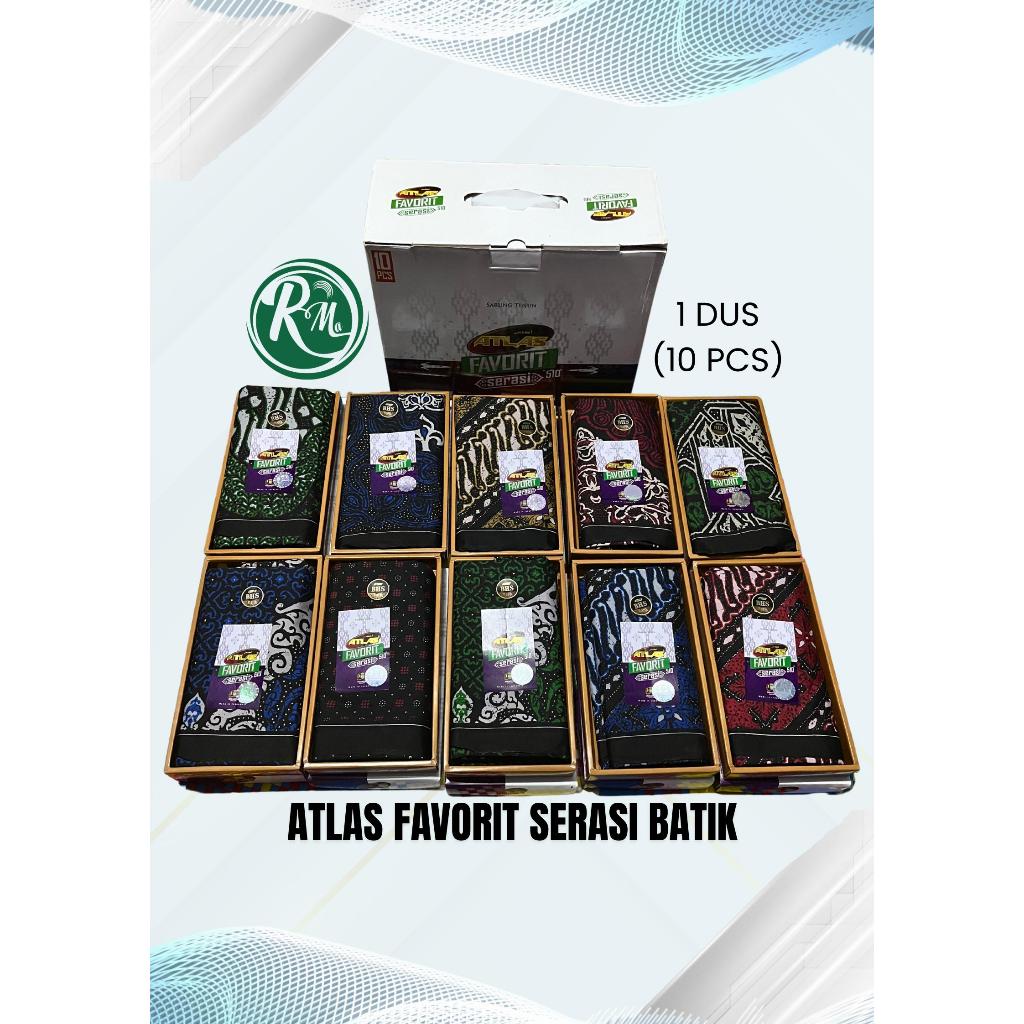 Sarung Atlas Favorit Serasi 510 Motif Batik Kodian Grosir 1 Dus