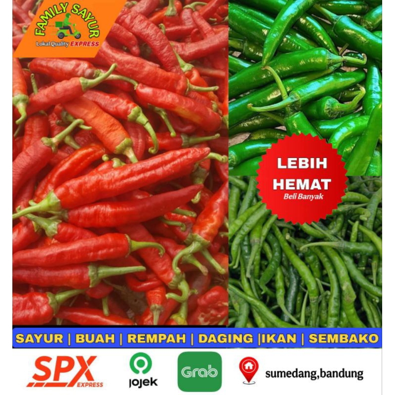 

Cabai / Cabe Merah Besar Tanjung 500gram | Cabai TW Hijau | Cabai Keriting Hijau | Cabai TW Besar Hijau | Cabai Keriting Hijau |Cabai Keriting Merah