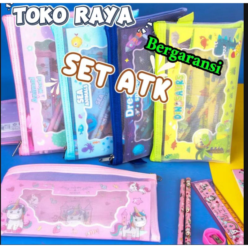 

Set Alat Tulis Plus Tempat Pensil