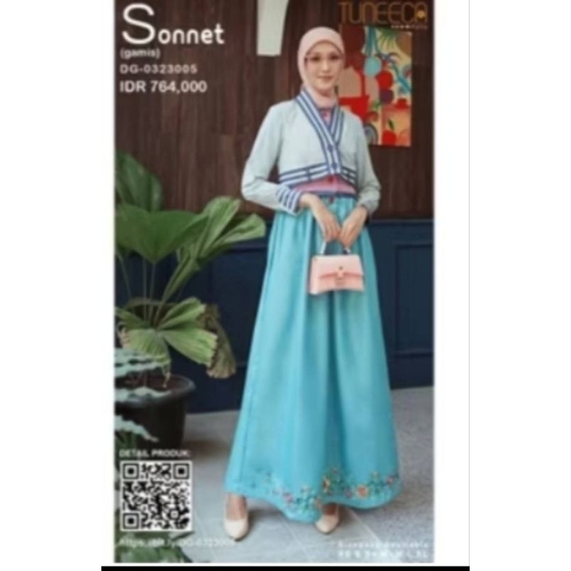 Gamis Tuneeca PL Preloved size XS