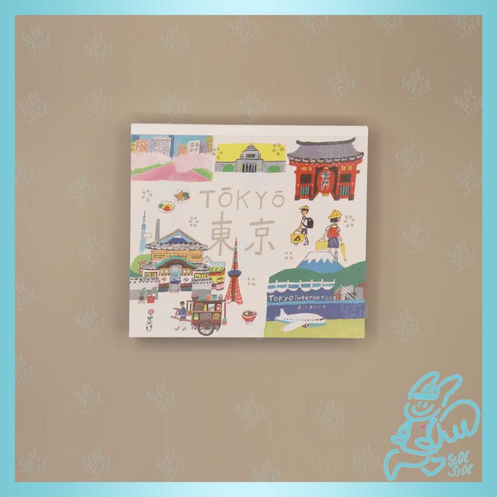 

[Original Japan] Memo Pad cozyca Products Block memo TAKAHATA MASAO , Okino Japan Scenes