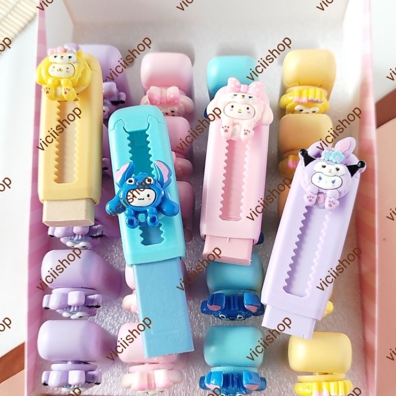 

Penghapus Mekanik Karakter Lucu/Sliding Eraser/Penghapus Pensil Anak Unik Lucu
