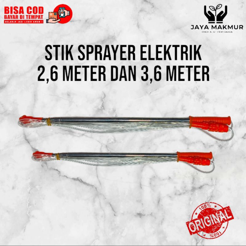 Stik panjang 2,6 meter & 3,6 meter cocok untuk semua sprayer electrik CBA NAGASAKI NAGAWA SWAN DGW S