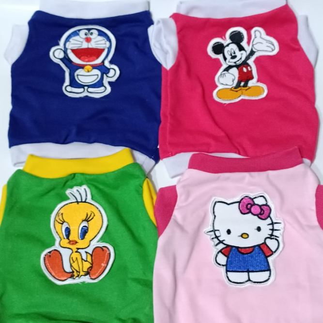 Baju Kucing Adem Baju Anak Kucing Baju Anjing Kaos Kucing