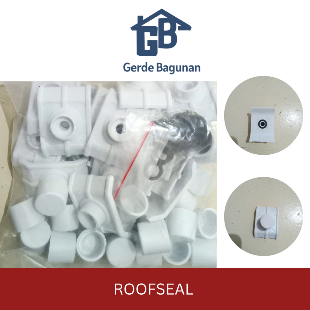 Roofseal Atap UPVC / Penutup Sekrup Roofseal Kotak  Isi 20
