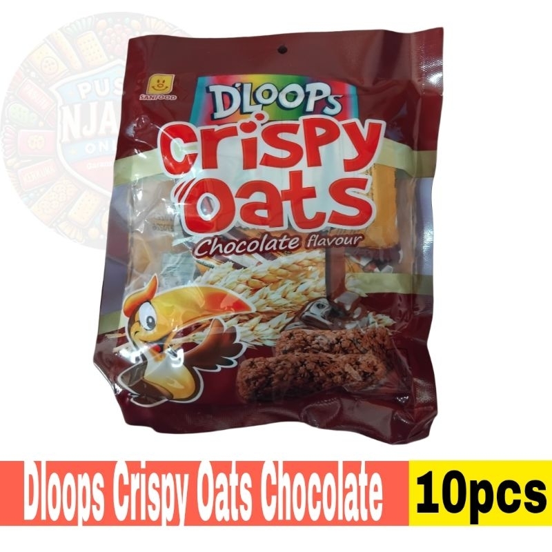 

Dloops Crispy Oats Coklat Bag isi 10pcs
