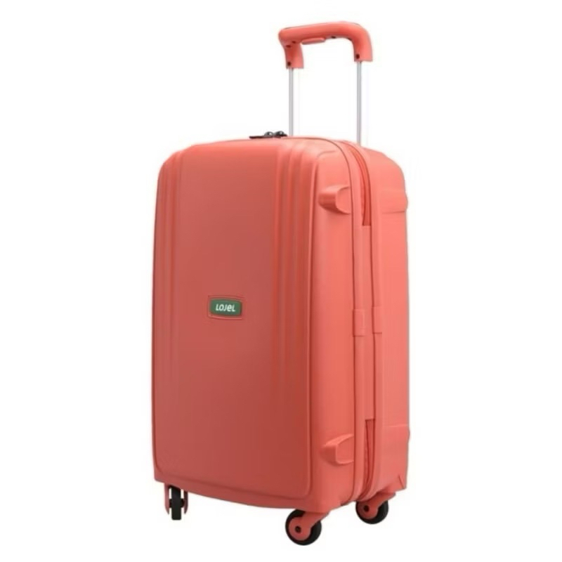 Preloved Koper Lojel Lineo Hardcase Small 20 inch size Cabin salmon