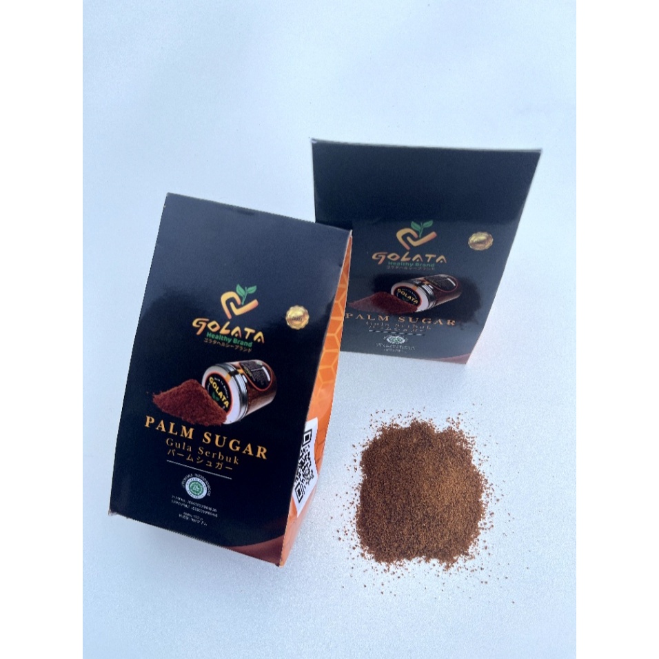 

GOLATA HEALTHY BRAND Gula aren serbuk GUSSET 150 Gram