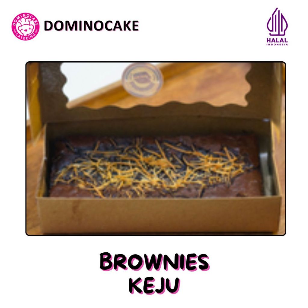 

Dominocake | Brownies Panggang Cheese