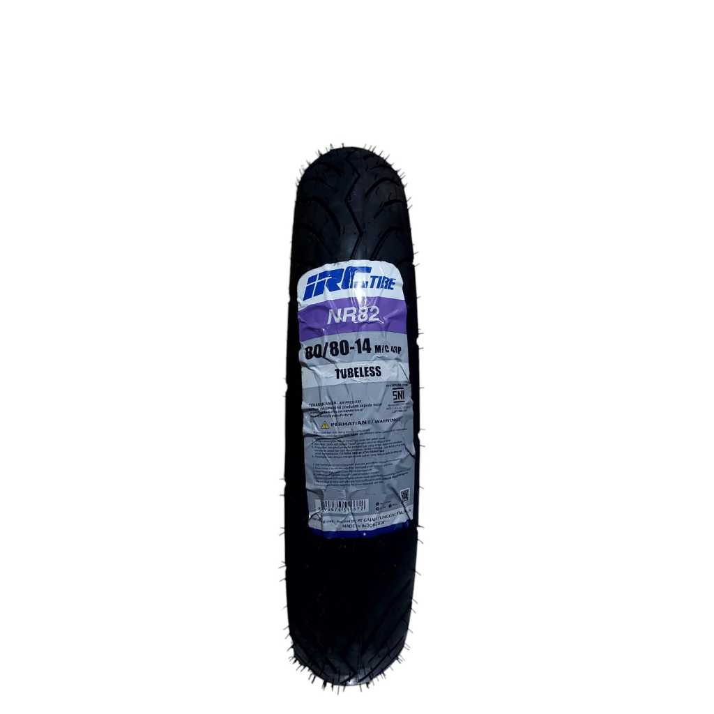 Ban luar 80/80 ring 14 tubeless NR82 IRC