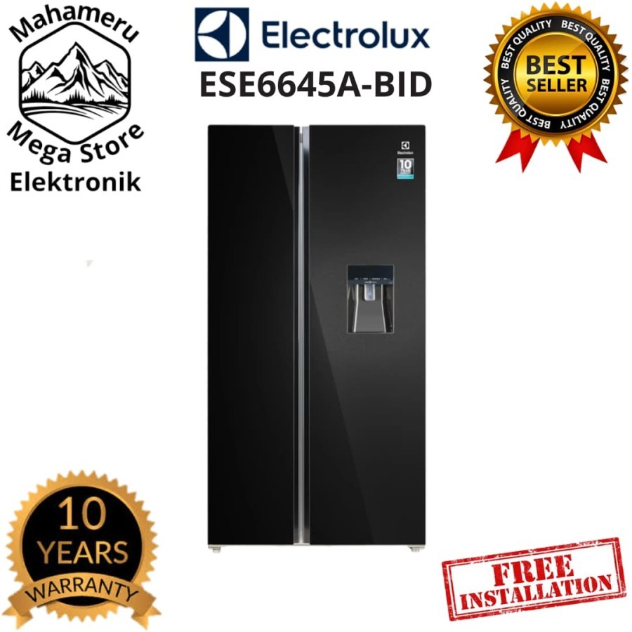 Kulkas Electrolux ESE6645A-BID 656L Kulkas Side By Side