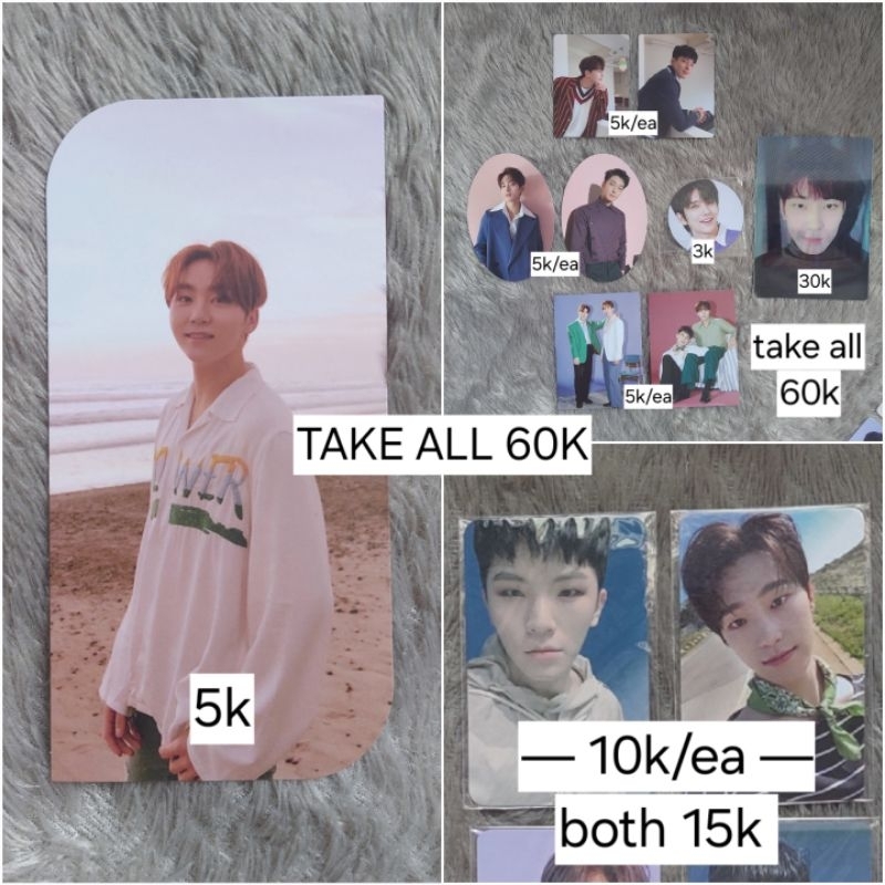 TAKE ALL PHOTOCARD SEVENTEEN SCOUPS JEONGHAN JOSHUA JUN HOSHI WONWOO WOOZI THE8 MINGYU DK DOKYEOM SE