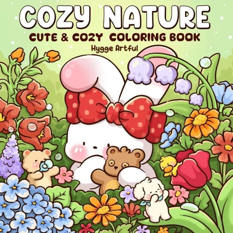 Cozy Nature Coloring Book