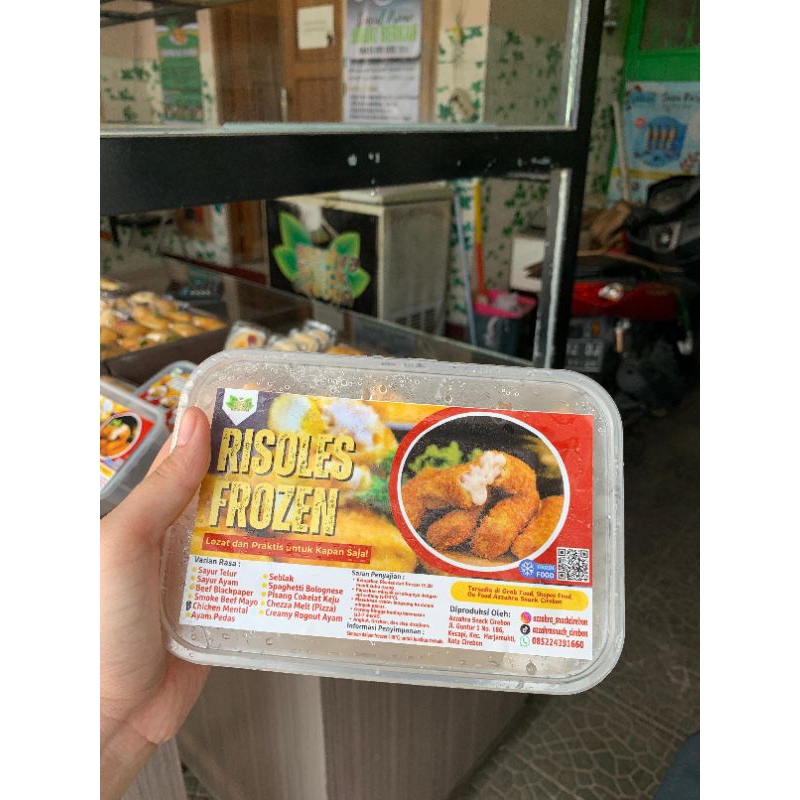 

Risoles Frozen Chicken Mentai Azzahra Snack Cirebon