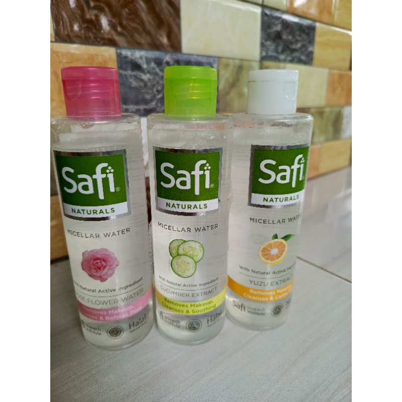 safi white naturals micellar water 200ml