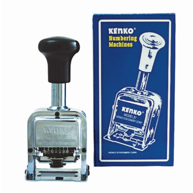

KENKO NUMBERING MACHINE / STEMPEL NUMERATOR35 45 (6 DIGITS) WHITE