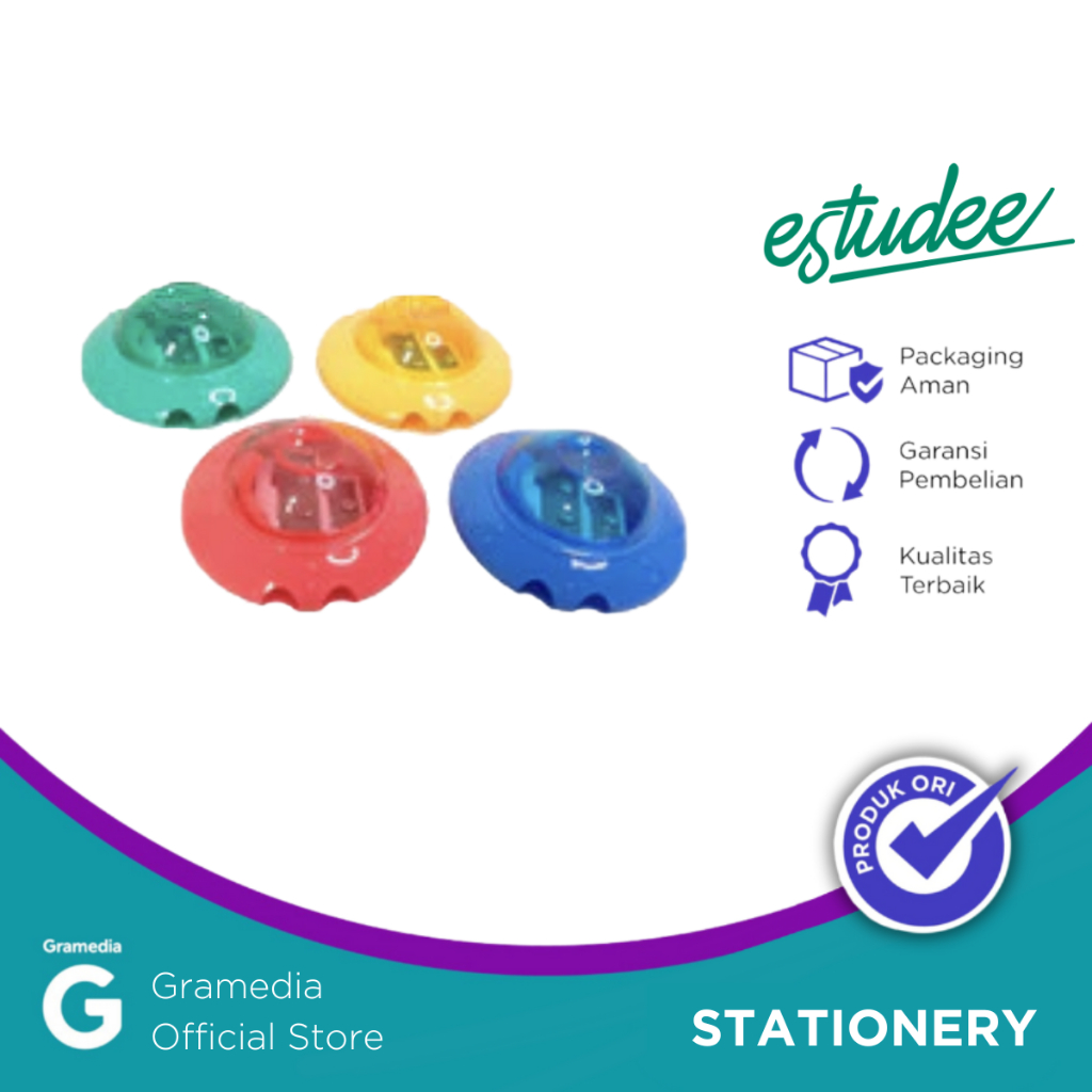 

Estudee - Rautan Bentuk Ufo Dengan 2 Lubang