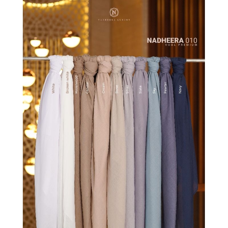 NADHEERA 010 By Nadheera Luxury || Voal Premium || Harga Special